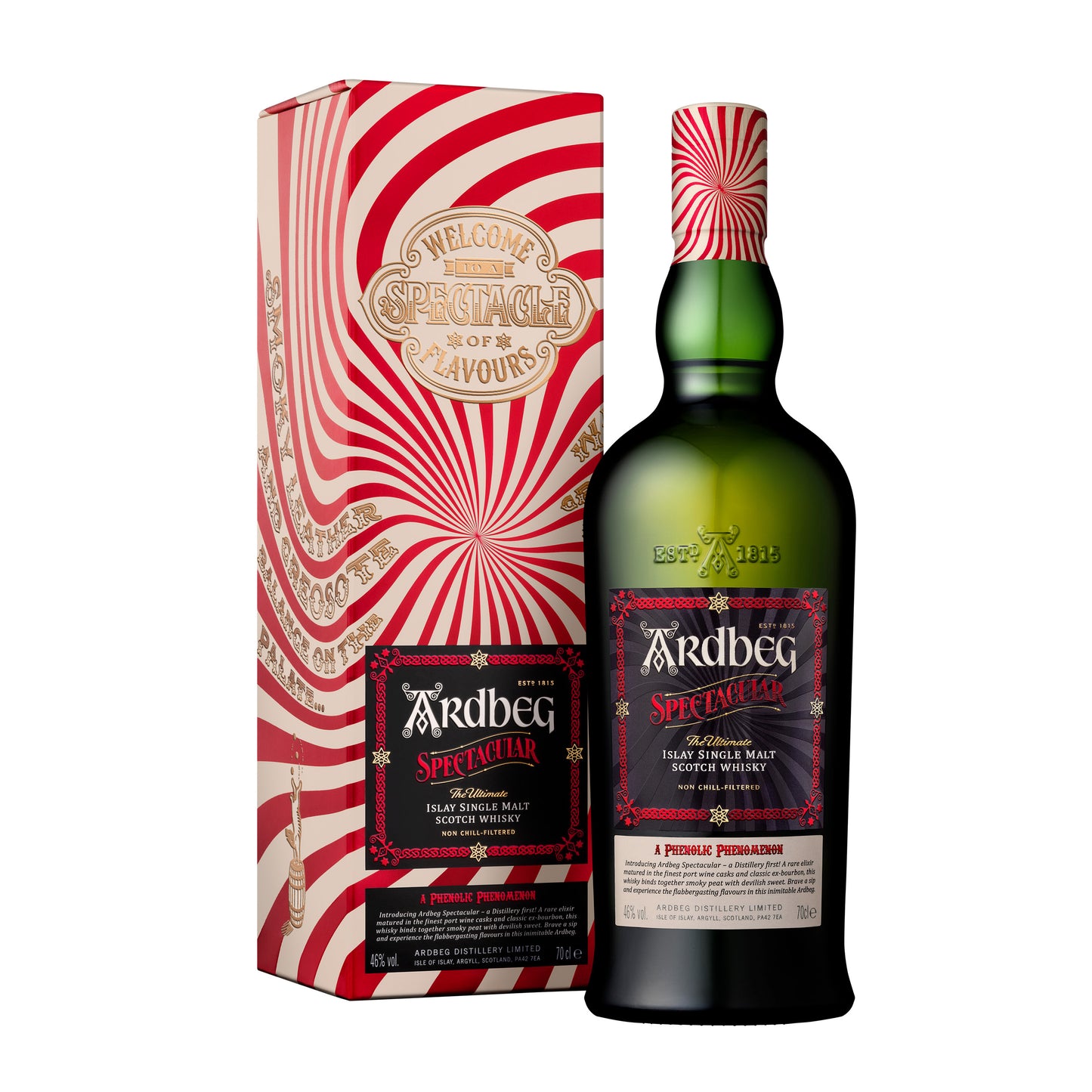 Ardbeg Spectacular Limited Edition with glassware